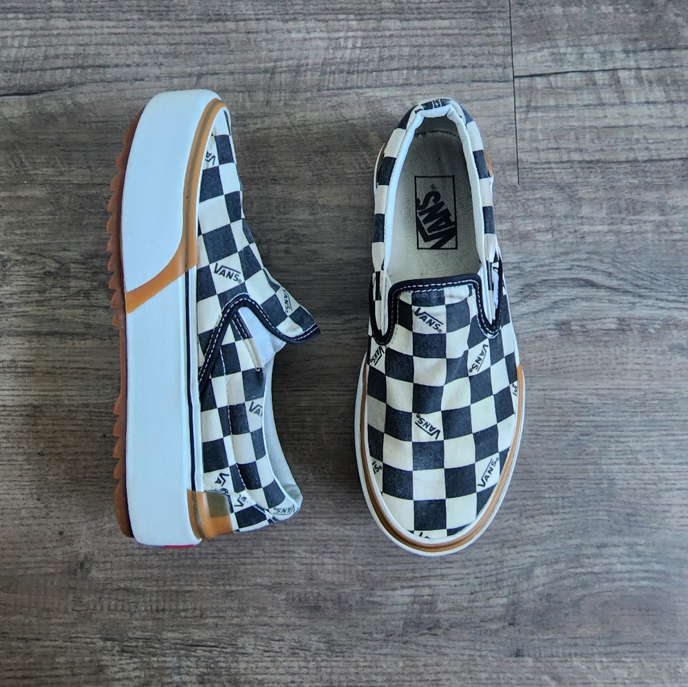 Vans Classic Slip-On Stacked 'Checkerboard